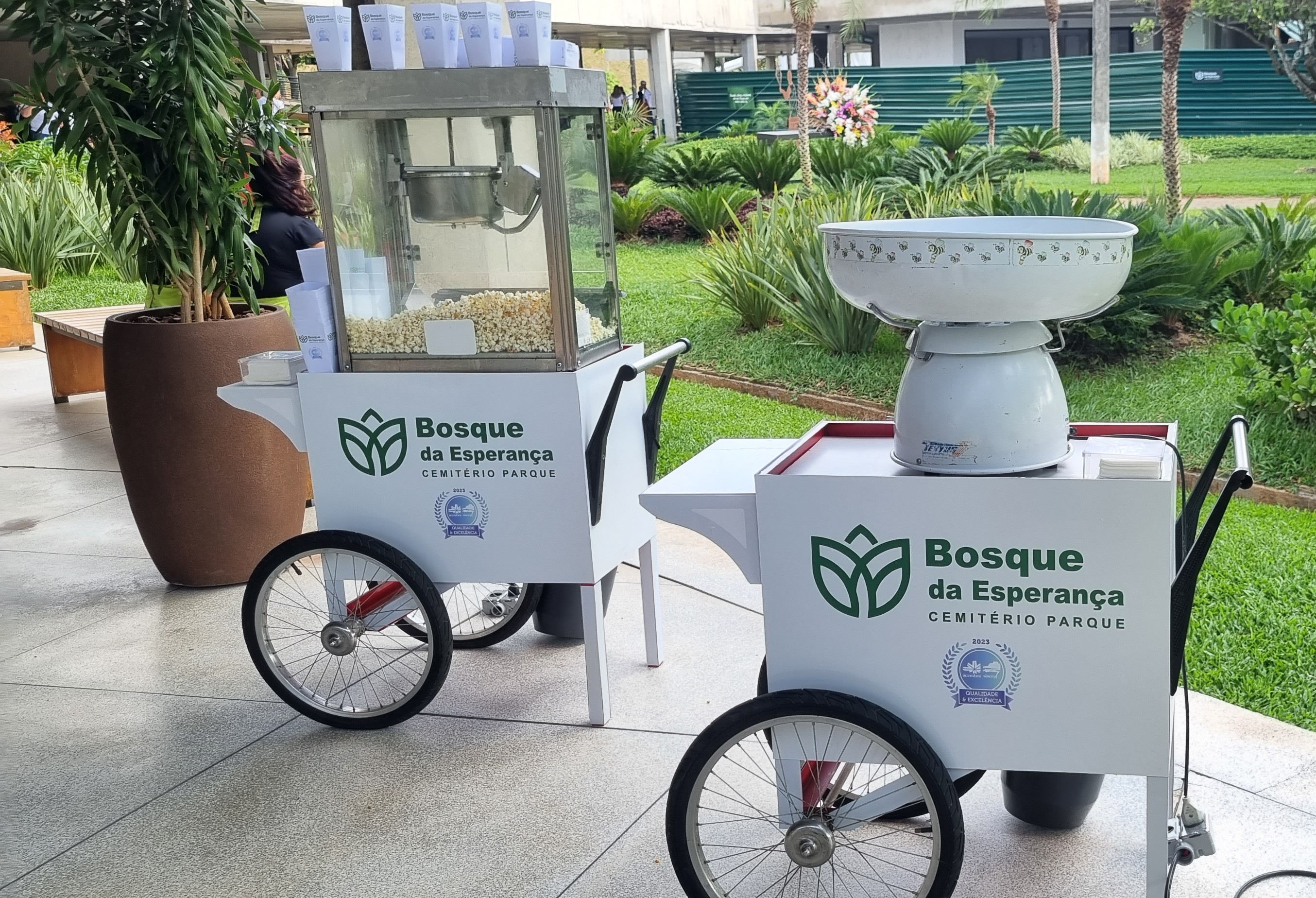 Evento do cemitério Bosque da Esperança